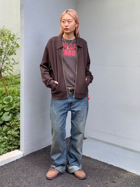 「crepuscule（クレプスキュール）のアイテム」を使った、BEAMS Tさん（レディース・168cm）の秋コーディネート