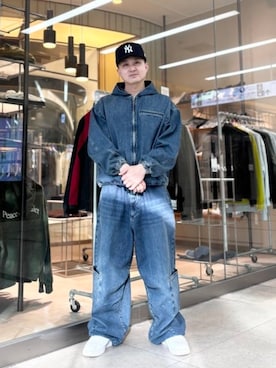 「BEAMS T（ビームスティー）のアイテム」を使った、BEAMS Tさん（メンズ・170cm）の春コーディネート