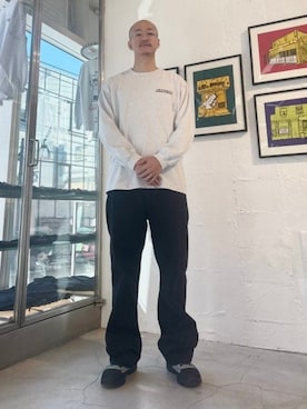 「BEAMS T（ビームスティー）のアイテム」を使った、BEAMS Tさん（メンズ・182cm）の春コーディネート