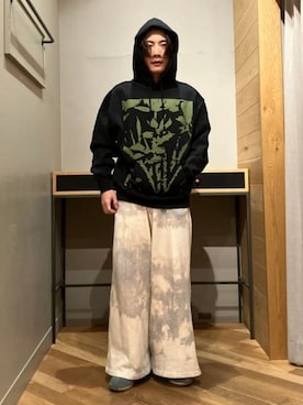 「BEAMS T（ビームスティー）のアイテム」を使った、BEAMS Tさん（メンズ・169cm）の春コーディネート