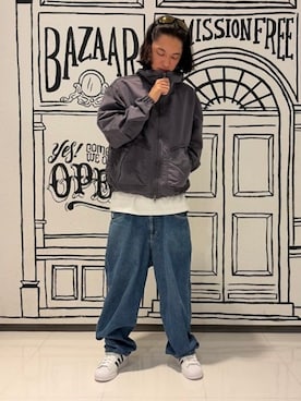 「BEAMS（ビームス）のアイテム（ブルゾン）」を使った、BEAMS Tさん（メンズ・175cm）の春コーディネート