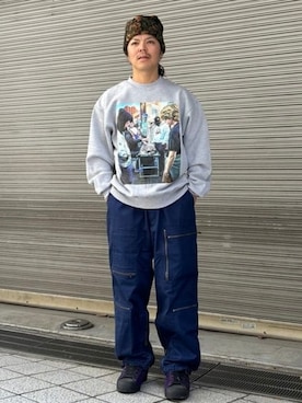 「BEAMS（ビームス）のアイテム（ニットキャップ/ビーニー）」を使った、BEAMS Tさん（メンズ・160cm）の秋コーディネート