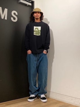 「BEAMS」｜BEAMS Tさん（メンズ・179cm）の春コーディネート