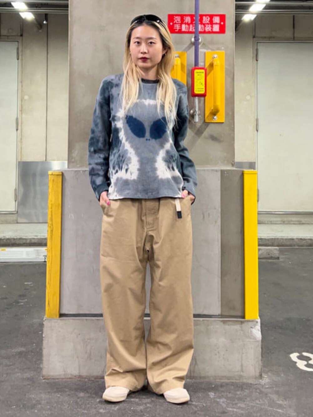 Whimsy（ウィムジー）の「WHIMSY SOCKS / ALIEN TIE-DYE THERMAL（T