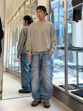「crepuscule（クレプスキュール）のアイテム」を使った、BEAMS Tさん（メンズ・172cm）の秋コーディネート