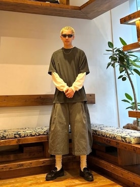 「BEAMS」｜BEAMS Tさん（メンズ・173cm）の春コーディネート