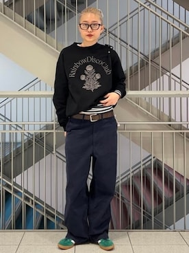 「BEAMS T（ビームスティー）のアイテム」を使った、BEAMS Tさん（メンズ・168cm）の春コーディネート