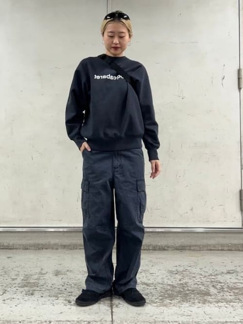 Cabaret Poval / Logo Crewneck（スウェット）｜cabaret poval