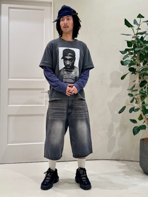 別注】GOOD ROCK SPEED / TUPAC T-shirt②（Tシャツ/カットソー