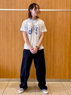「BEAMS T（ビームスティー）のアイテム」を使った、BEAMS Tさん（メンズ・171cm）の春コーディネート