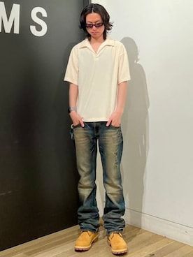 「BEAMS T（ビームスティー）のアイテム」を使った、BEAMS Tさん（メンズ・170cm）の春コーディネート