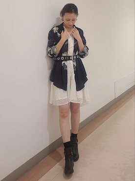 Shinoさん（レディース・153cm）の春コーディネート