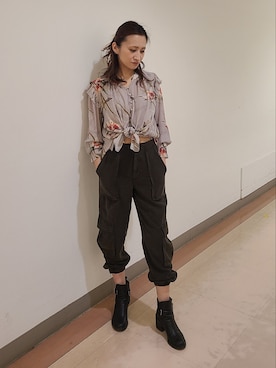 Shinoさん（レディース・153cm）の春コーディネート