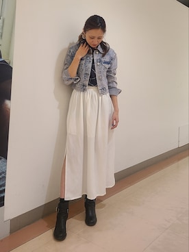 「夏に向けて」｜Shinoさん（レディース・153cm）の春コーディネート