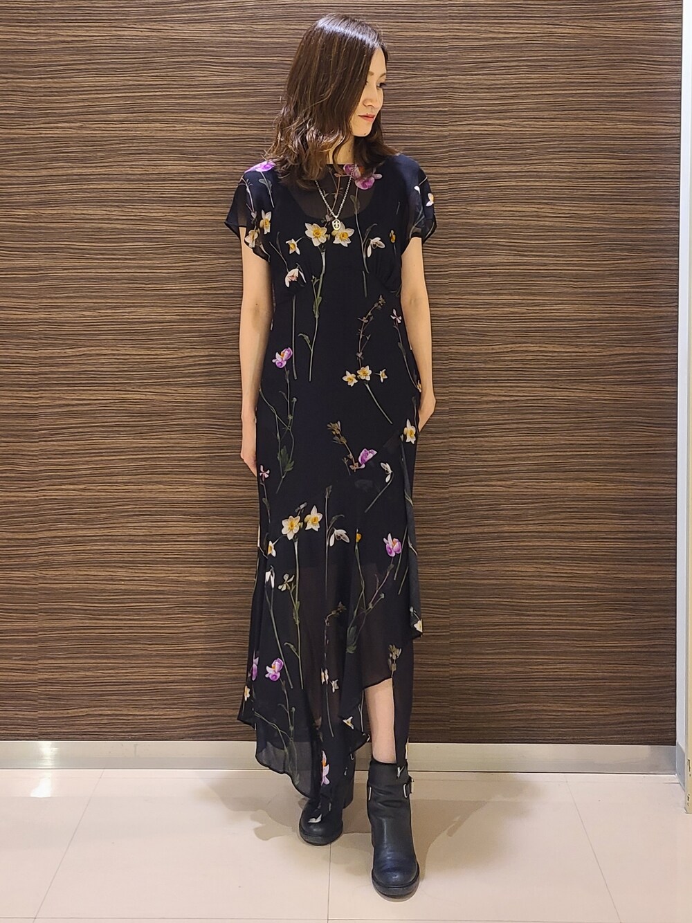 ALLSAINTS（オールセインツ）の「BROOKE KIKYO DRESS | BROOKE