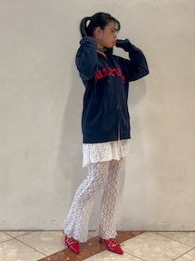 NEWERA×jouetie ZIPフーディ パーカー ネイビー - メルカリ