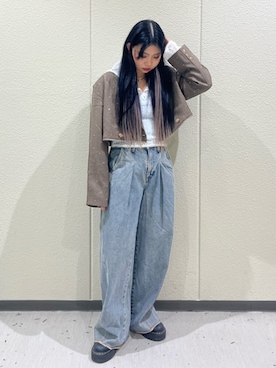 MAMIさん（骨格ナチュラル・レディース・158cm）の秋コーディネート