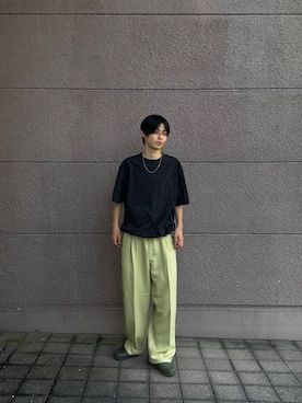 Shiragami Harutoさん（メンズ・175cm）の夏コーディネート