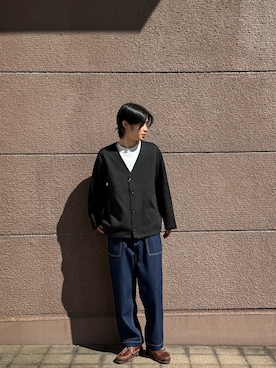 Shiragami Harutoさん（メンズ・175cm）の春コーディネート