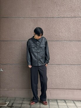 Shiragami Harutoさん（メンズ・175cm）の秋コーディネート