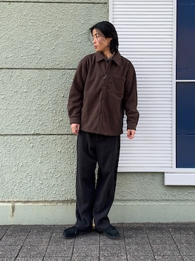 「URBAN RESEARCH」｜Shiragami Harutoさん（メンズ・175cm）の冬コーディネート