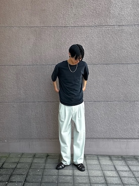 白上 悠人さん（メンズ・175cm）の夏コーディネート
