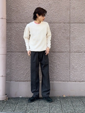 Shiragami Harutoさん（メンズ・175cm）の冬コーディネート