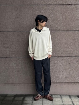 Shiragami Harutoさん（メンズ・175cm）の春コーディネート