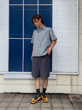 「URBAN RESEARCH Sonny Label（アーバンリサーチサニーレーベル）のアイテム」を使った、白上 悠人さん（メンズ・175cm）の夏コーディネート