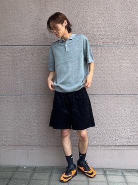 「URBAN RESEARCH Sonny Label（アーバンリサーチサニーレーベル）のアイテム（パンツ）」を使った、白上 悠人さん（メンズ・175cm）の夏コーディネート