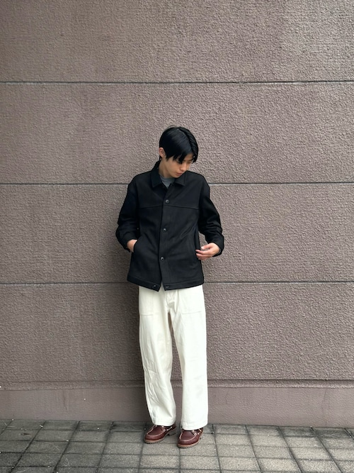 裏フリース F.S. ボタンアップ ジャケット