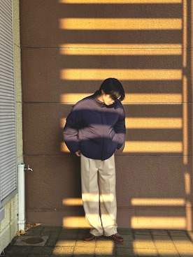 Shiragami Harutoさん（メンズ・175cm）の冬コーディネート