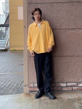 Shiragami Harutoさん（メンズ・175cm）の春コーディネート