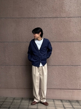 Shiragami Harutoさん（メンズ・175cm）の冬コーディネート