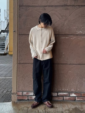 Shiragami Harutoさん(メンズ・175cm)の春コーディネート