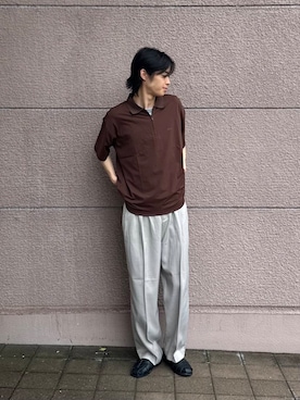 「URBAN RESEARCH Sonny Label（アーバンリサーチサニーレーベル）のアイテム」を使った、Shiragami Harutoさん（メンズ・175cm）の夏コーディネート