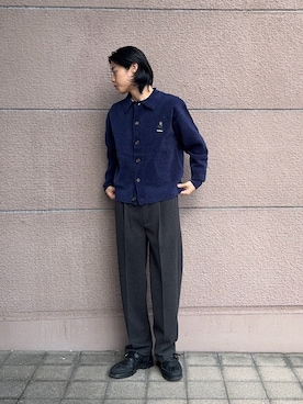 「URBAN RESEARCH」｜Shiragami Harutoさん（メンズ・175cm）の秋コーディネート