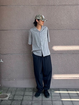 Shiragami Harutoさん（メンズ・175cm）の夏コーディネート