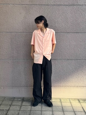 Shiragami Harutoさん（メンズ・175cm）の夏コーディネート