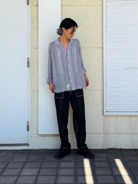 Shiragami Harutoさん（メンズ・175cm）の秋コーディネート