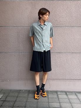 「URBAN RESEARCH Sonny Label（アーバンリサーチサニーレーベル）のアイテム」を使った、白上 悠人さん（メンズ・175cm）の夏コーディネート
