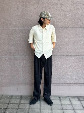 Shiragami Harutoさん（メンズ・175cm）の夏コーディネート