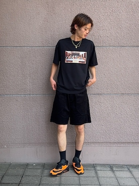 「URBAN RESEARCH Sonny Label（アーバンリサーチサニーレーベル）のアイテム（パンツ）」を使った、白上 悠人さん（メンズ・175cm）の夏コーディネート