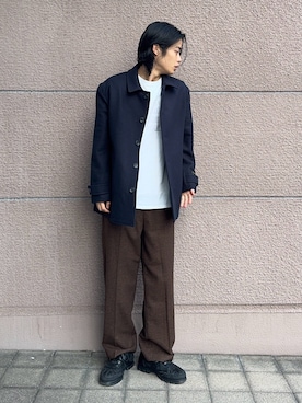 「URBAN RESEARCH」｜Shiragami Harutoさん（メンズ・175cm）の秋コーディネート