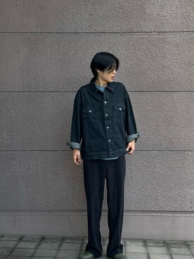 Shiragami Harutoさん（メンズ・175cm）の秋コーディネート