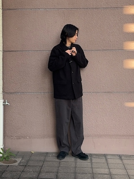 「URBAN RESEARCH」｜Shiragami Harutoさん（メンズ・175cm）の秋コーディネート