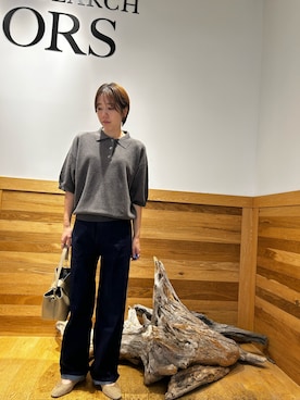 「MARCO BIANCHINI（マルコビアンチーニ）のアイテム」を使った、sariさん（レディース・159cm）の夏コーディネート