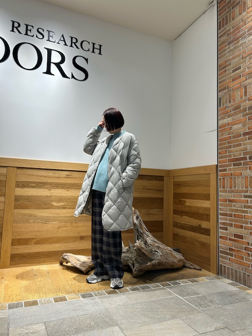 セール】ライトダウンキルトロングコート（ダウンジャケット/コート