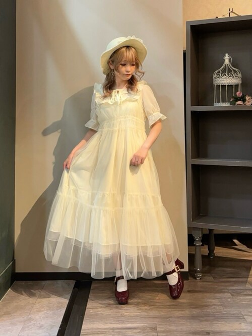 axes femme おのだサンパーク店きょんさんのワンピースを使った  