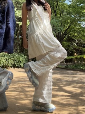 「grounds（グラウンズ）のアイテム」を使った、はなさん（レディース・154cm）の春コーディネート
